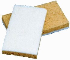 Cellulose Ld Scrubber Sponge Wh 8/5Pk/Case